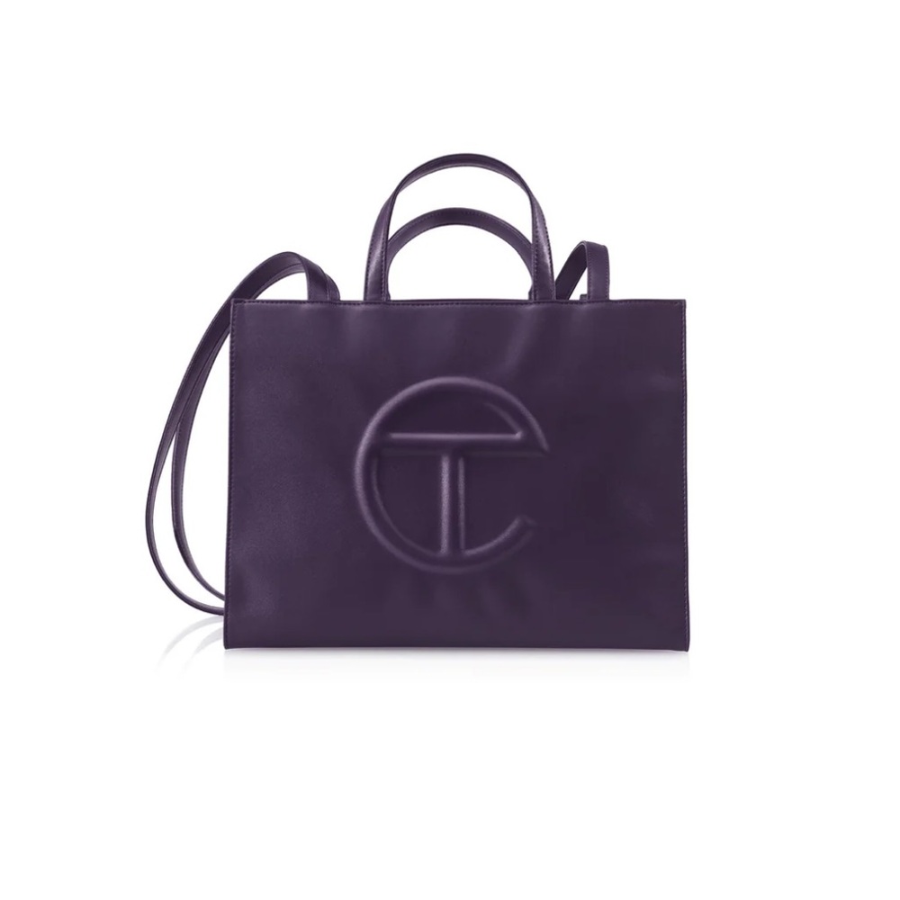 Like new - Telfar Eggplant Medium shopping bag